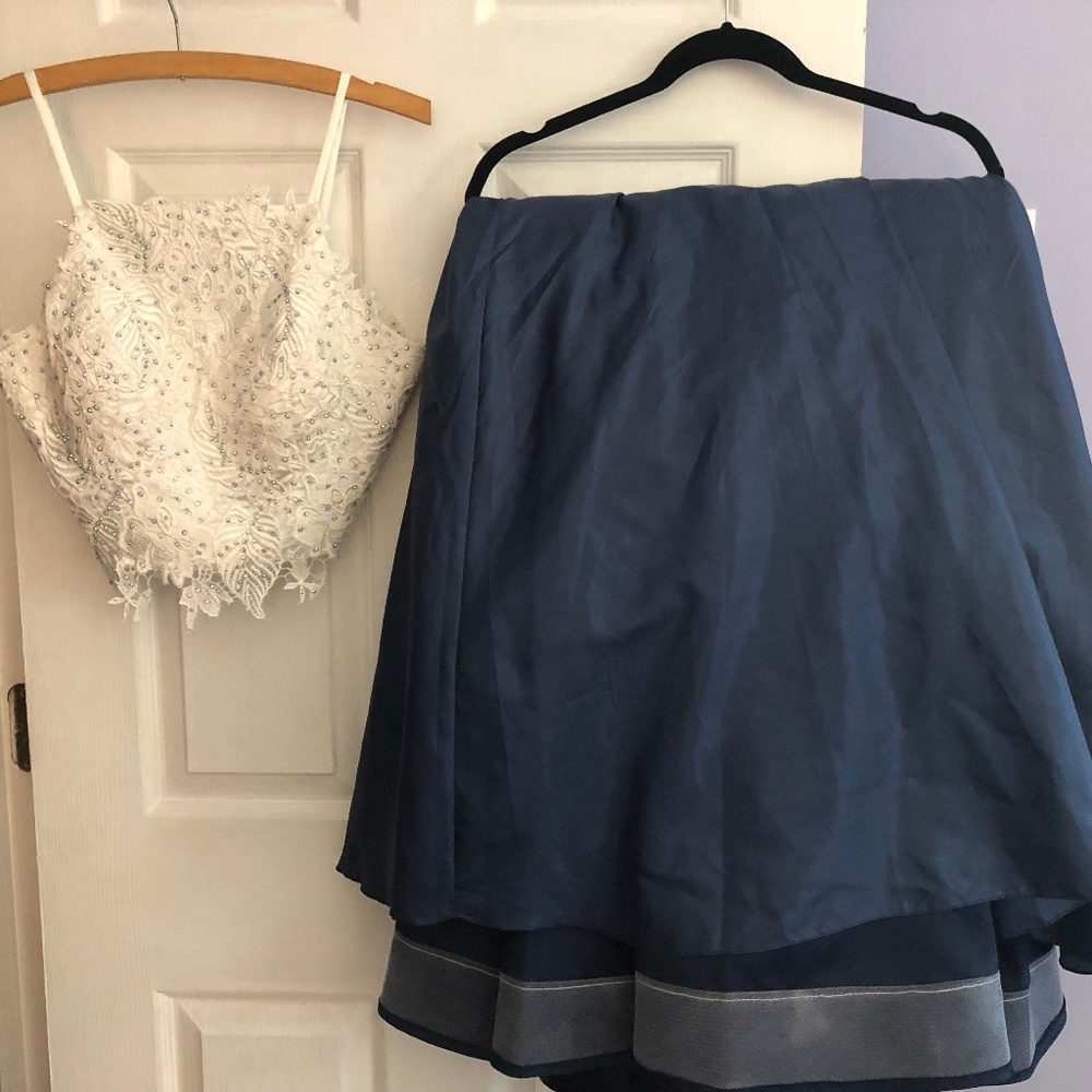 Two Piece Prom Dress